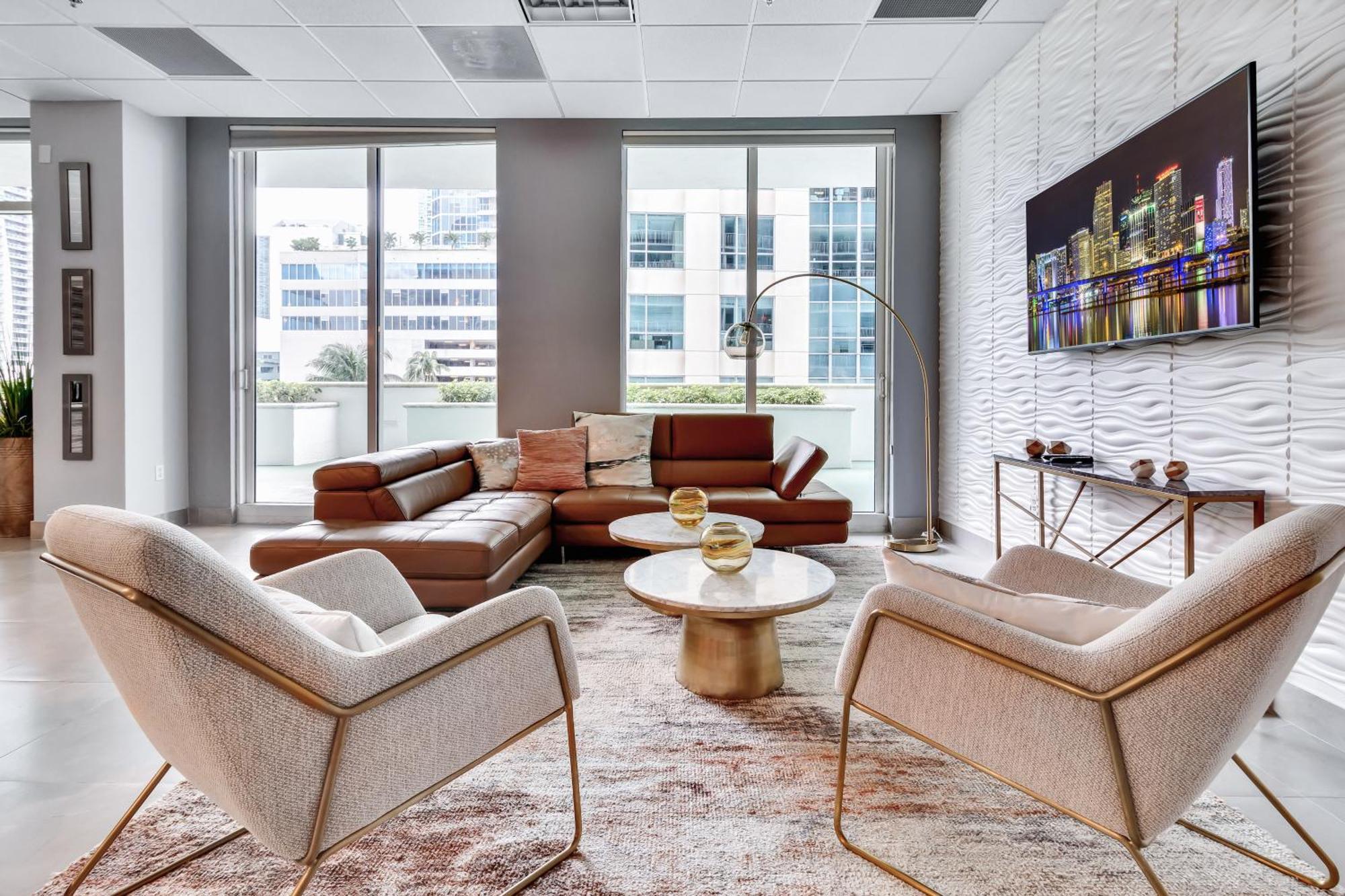 Elegant 1 Bedroom Retreat In Brickell With Free Parking Apartamento *